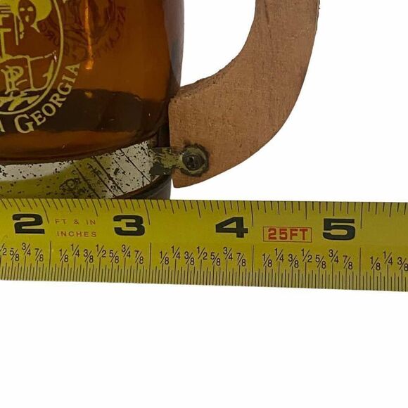 Vintage Pittypat’s Porch Iconic Atlanta Amber Glass Mug‎ - Picture 9 of 9